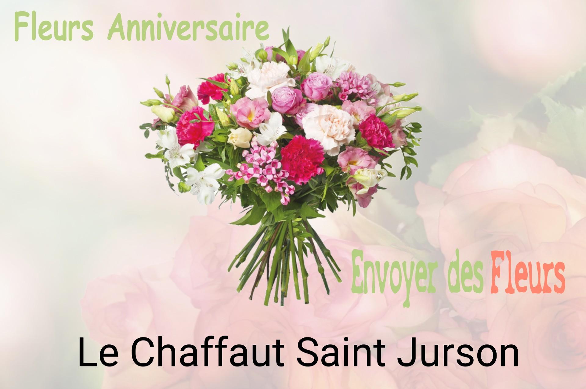 Bouquet de fleurs d’anniversaire livré à Le Chaffaut-Saint-Jurson