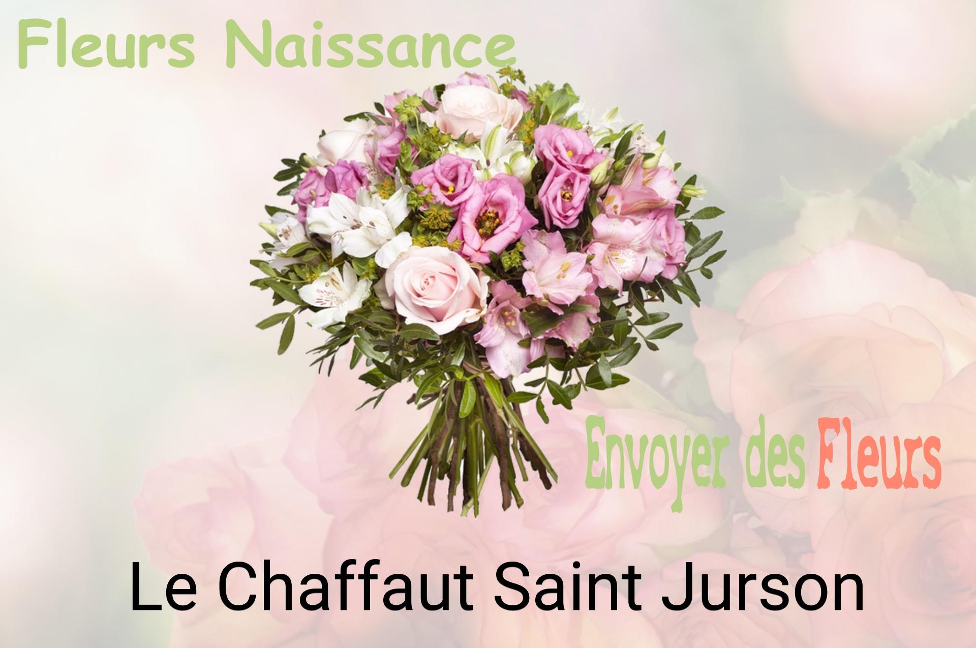 Bouquet de fleurs de naissance livré à Le Chaffaut-Saint-Jurson